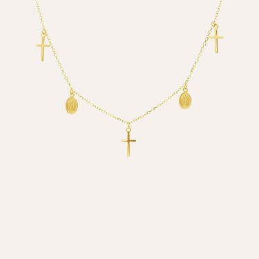 Collana Rosario Holy Oro Giallo - Collane Rosario Donna | Stroili